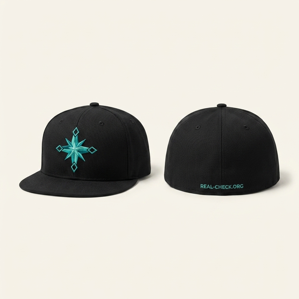 Fitted Cap in Black